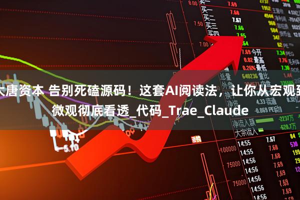 大唐资本 告别死磕源码！这套AI阅读法，让你从宏观到微观彻底看透_代码_Trae_Claude